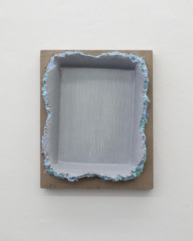 Andrew Dadson, Grey Blue Restretch, 2018