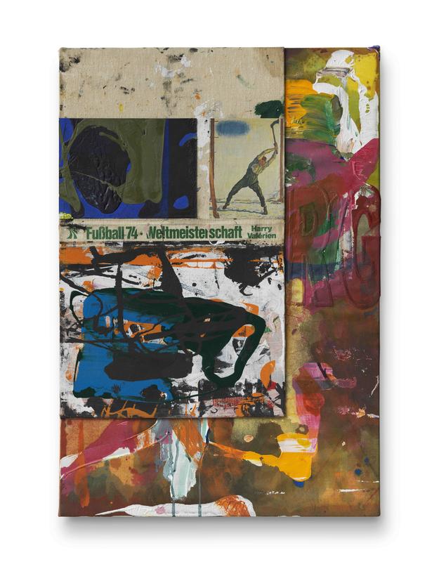 Arturo Herrera, Untitled (Fussball 74) , 2016