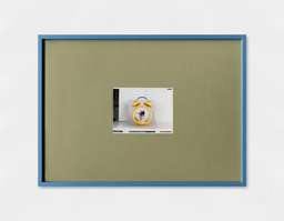Darren Bader, framed printed image, n. d.