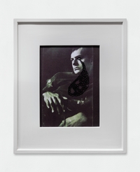 Francesco Vezzoli, PORTRAIT OF CY TWOMBLY CRYING A MACRAME’ FISH, 2018