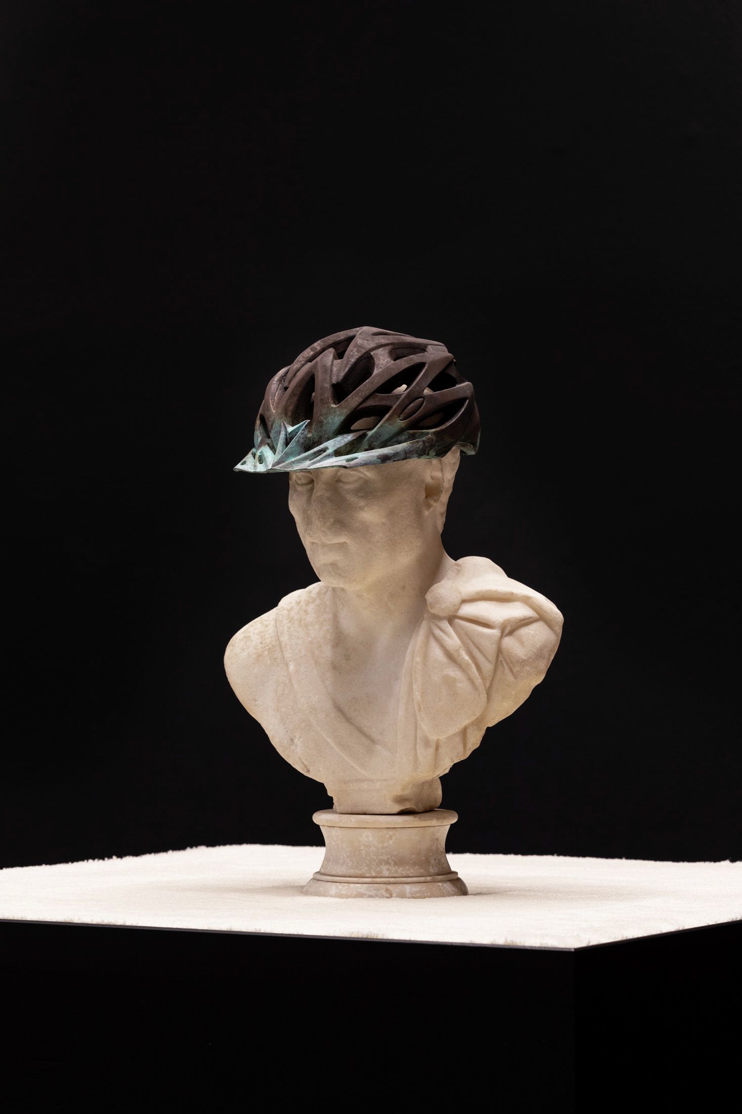Francesco Vezzoli, PARA BELLUM (PORTRAIT OF A ROMAN GENERAL), 2023