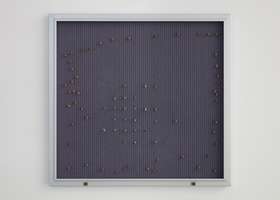 Gabriel Kuri, Untitled margin and center, 2021