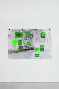 Henrik Olesen, Not titled yed (Collage 1), 2016-2020
