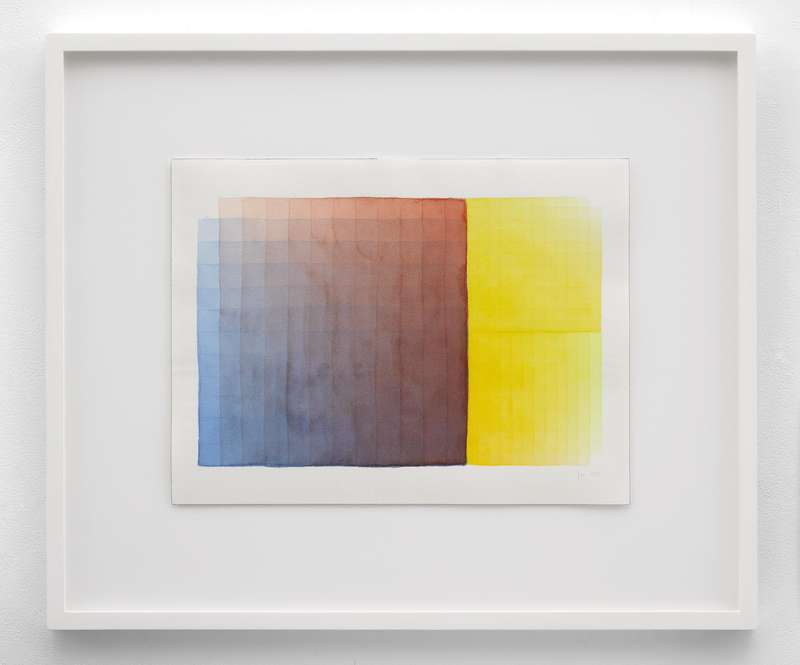 Jac Leirner, 4 Yellows, Red and Blue, 2012