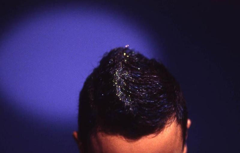 Jeff Burton, Untitled #186 (glittering hair), 2003