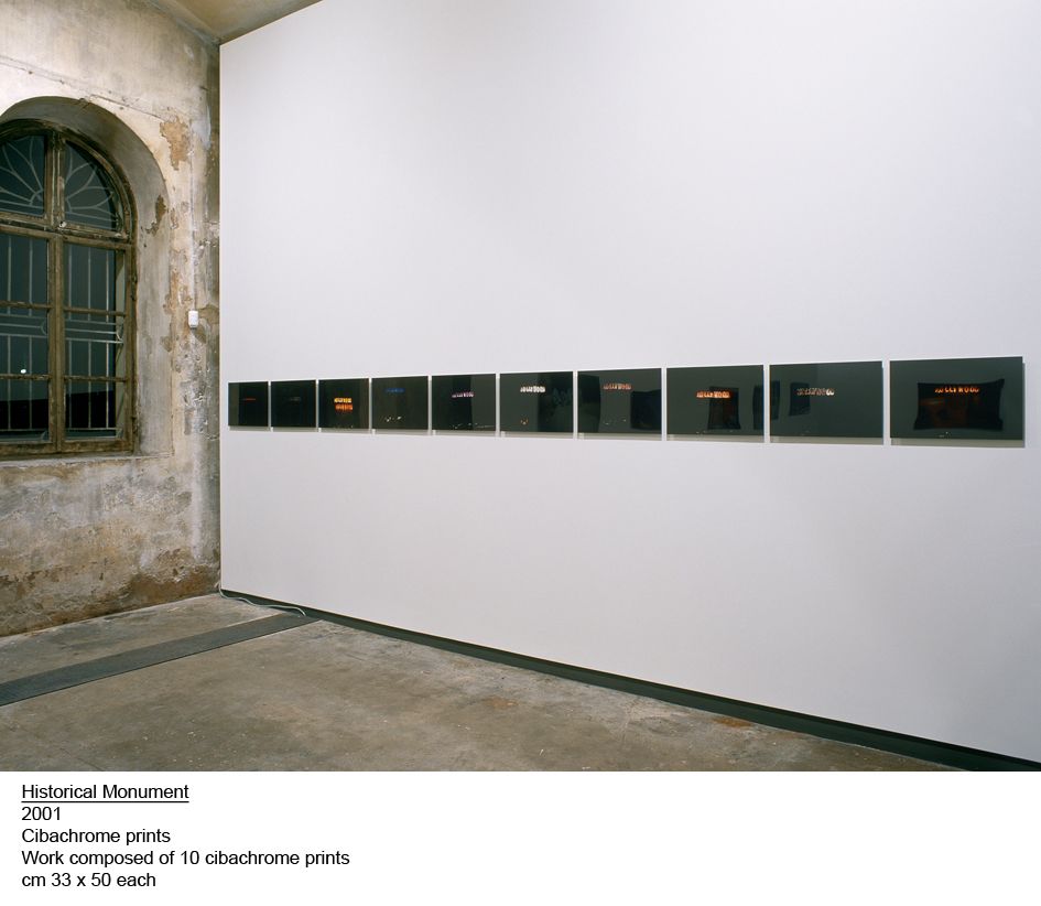 Jeff Burton, Untitled #157 (Historical Monument 111), 2001