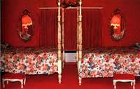 Jeff Burton, Untitled #63(red motel room), 1997