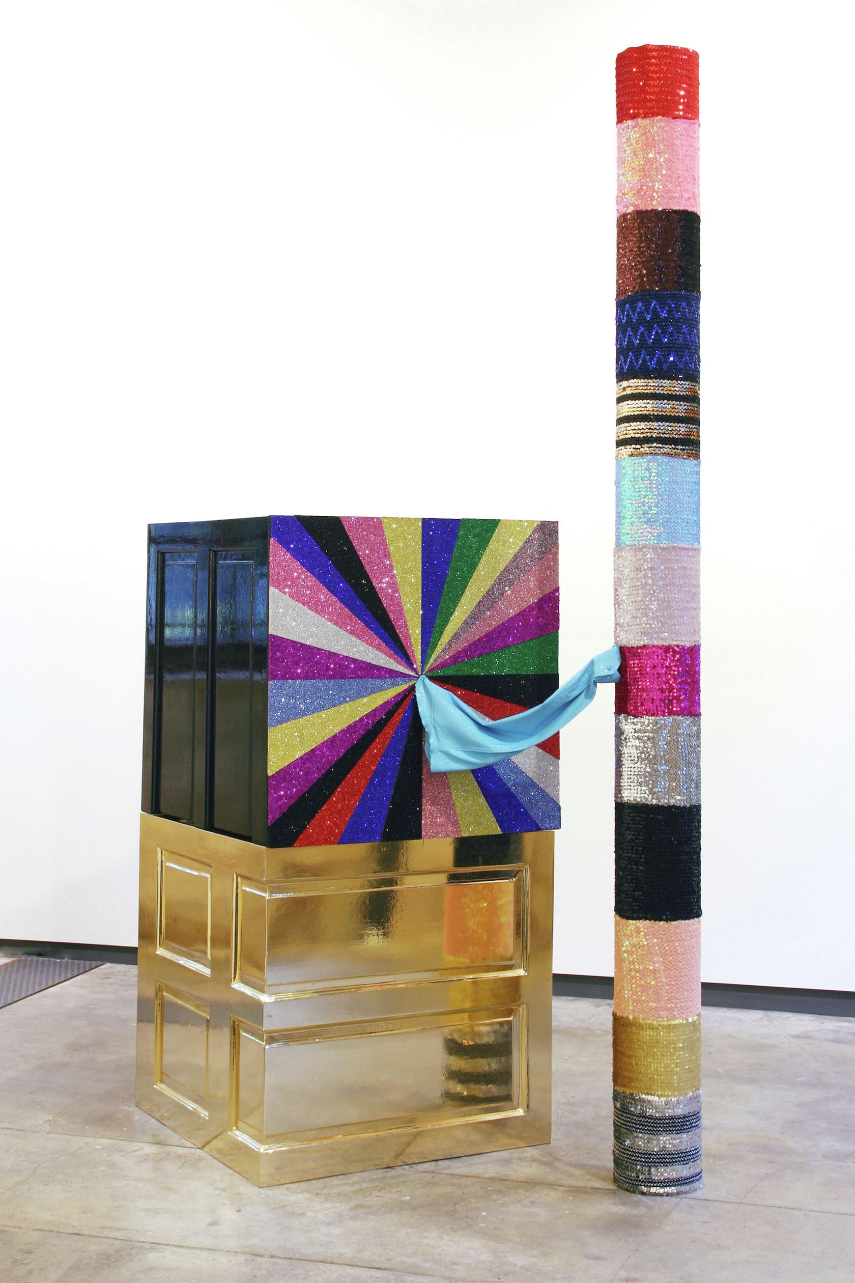 Jim Lambie, Machine, 2004