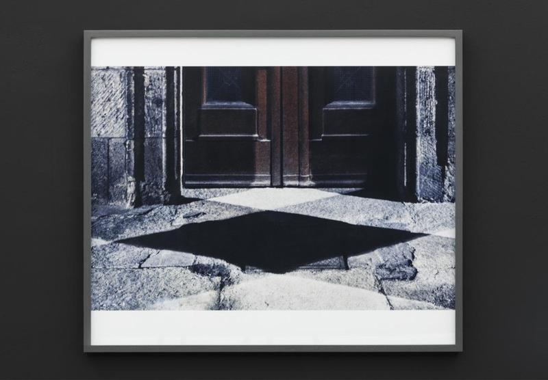 Lothar Baumgarten, Finsternis gekreuzter Schatten, (Obscurity of crossed shadows) [Culture - Nature series], 1968
