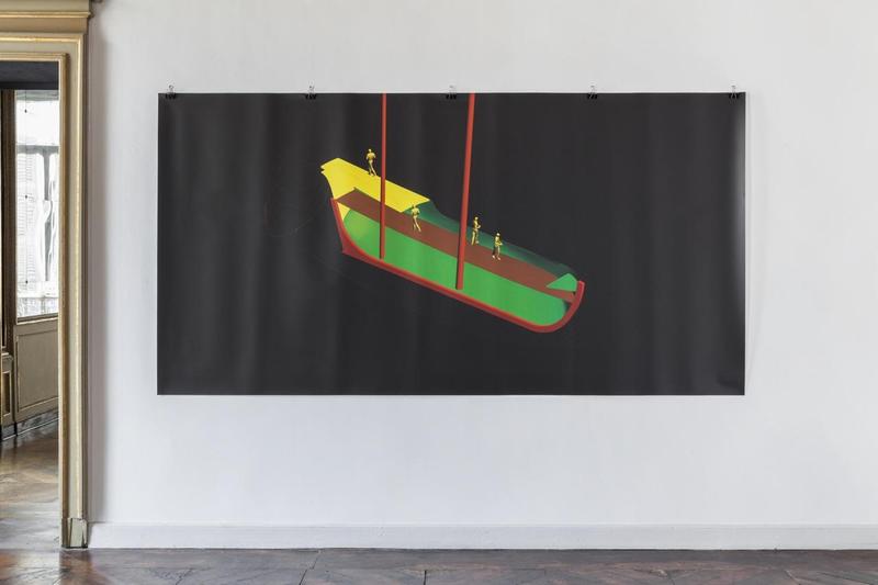 Lothar Baumgarten, Santa Maria [Aristocrats series], 2016