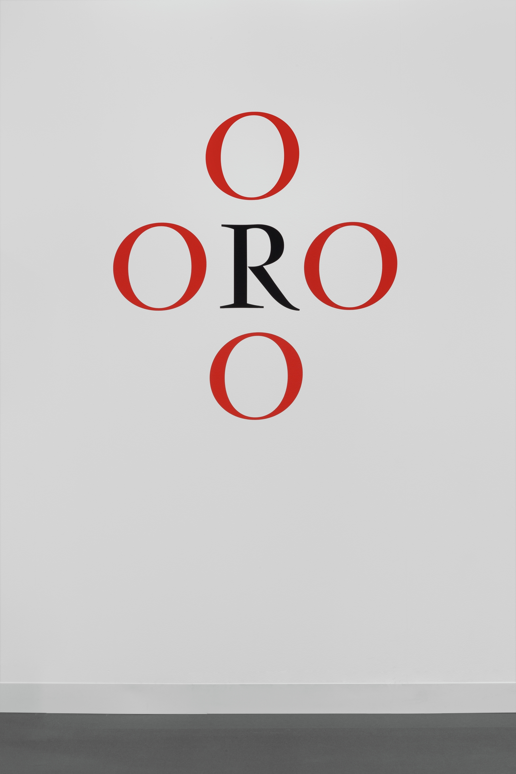 Lothar Baumgarten, Oro, 2016