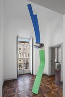 Mark Handforth, Green turns Blue, 2017