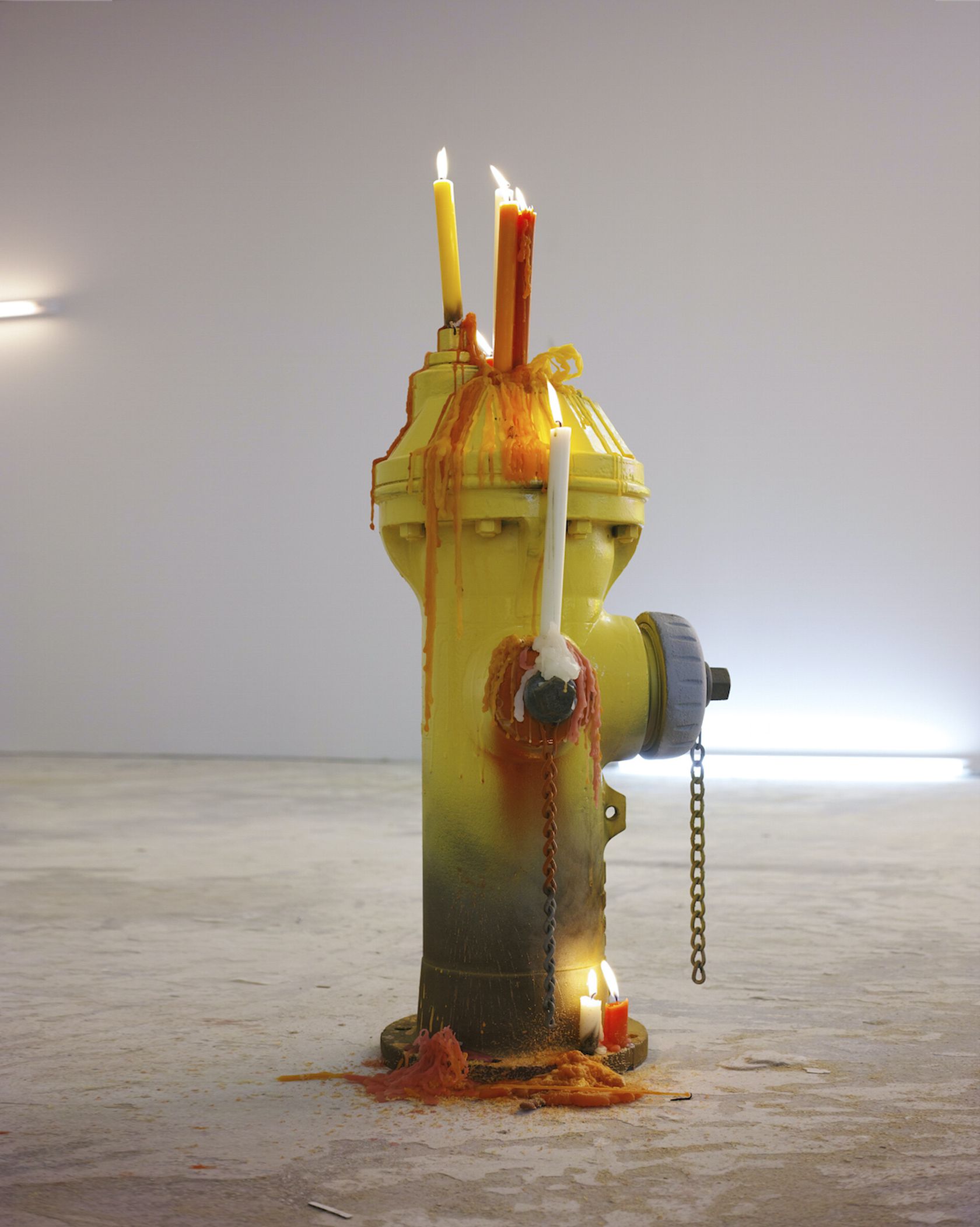 Mark Handforth, Flaming Iowa, 2014