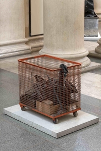 Mike Nelson, The Asset Strippers (incomplete open cube), 2019
