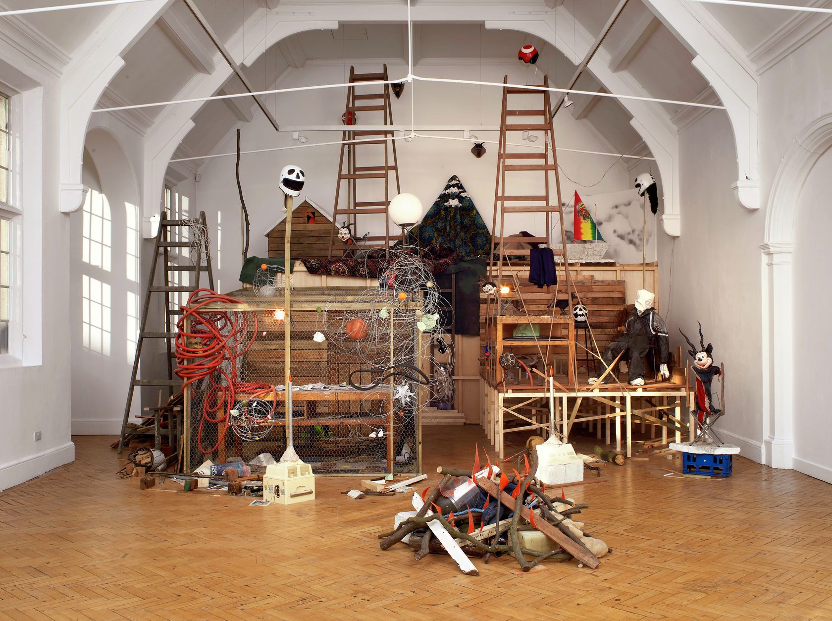 Mike Nelson, Studio Apparatus for Camden Arts Centre-An Introductory Structure: Introduction; A Lexicon of Phenomena & Informati