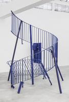Mike Nelson, Cloak of rags (a tower between basements, with bannisters), 2017