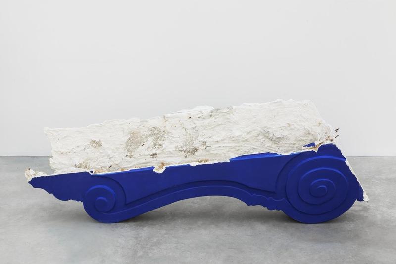 Mike Nelson, Cloak of rags (first floor scroll, with the jewels of Aladdin), 2017