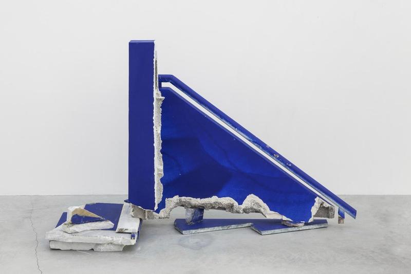 Mike Nelson, Cloak of rags (triangulation, the fifth floor stairwell), 2017