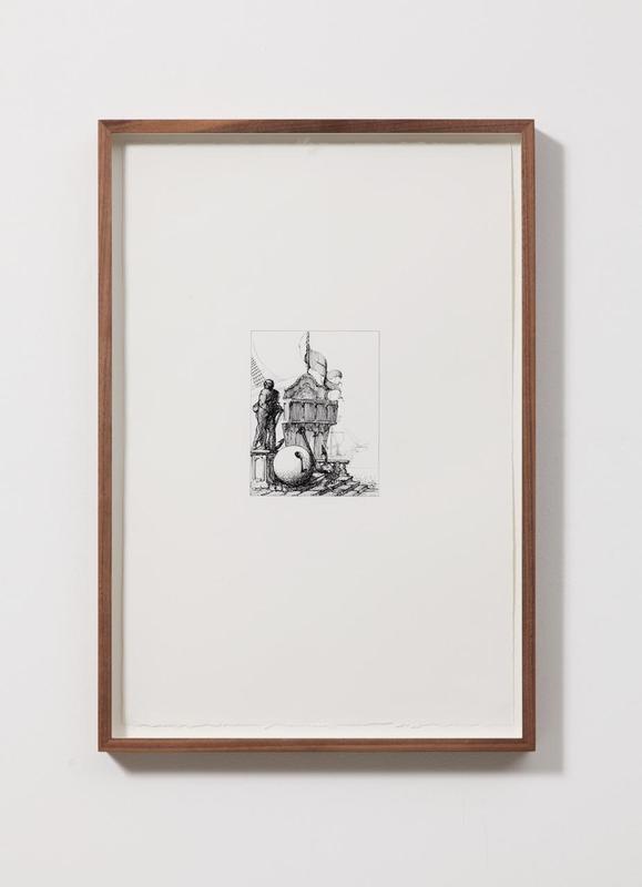 Pablo Bronstein, Keyholes #9, 2013