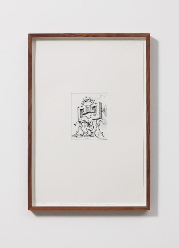 Pablo Bronstein, Keyholes #20, 2013