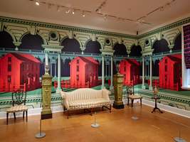 Pablo Bronstein, Historic Rhode Island Decor (Stephen Hopkins House), 2019
