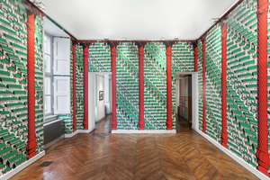 Pablo Bronstein, Tiers of houses, 2017