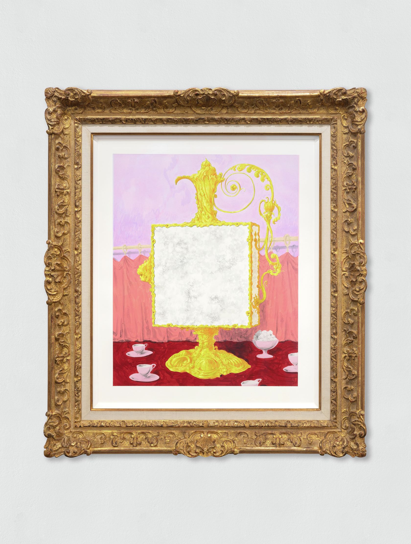 Pablo Bronstein, Exhibition Quality Caffetiere in Solid Marble, 2023