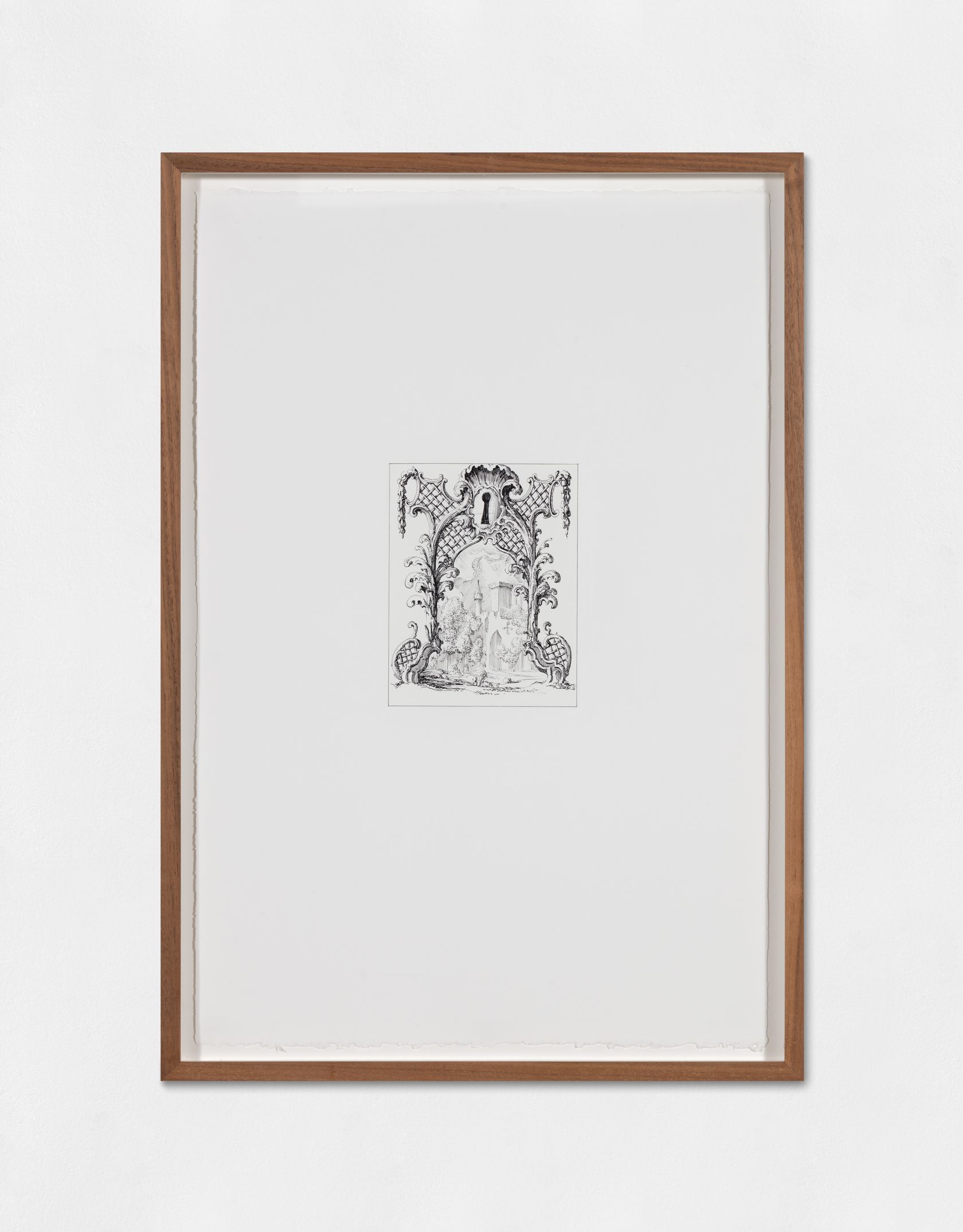 Pablo Bronstein, Keyholes #8, 2013