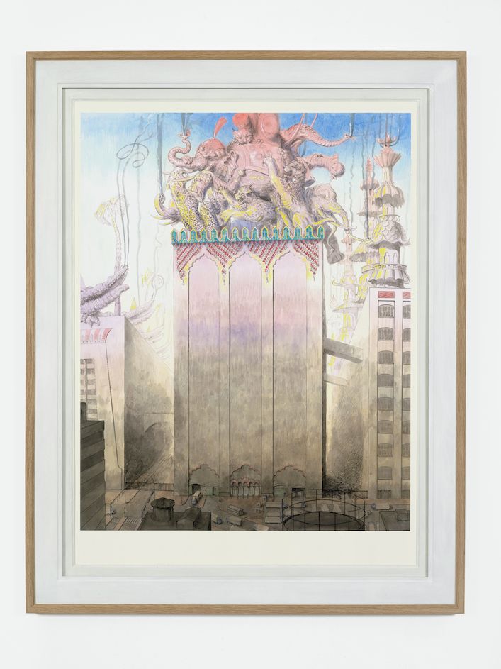 Pablo Bronstein, Factories, 2021