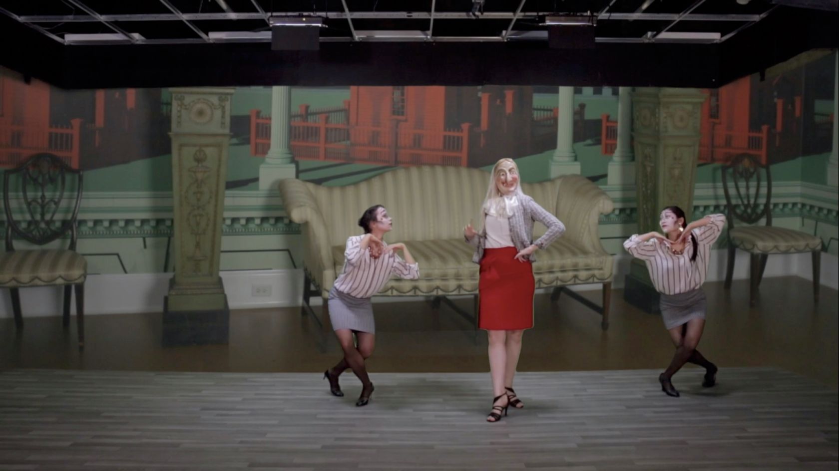 Pablo Bronstein, In the Realm of the Realtor, 2020