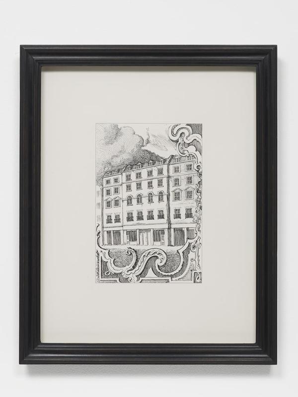 Pablo Bronstein, Greencourt House, 200 Mile End Road, E1, 2017