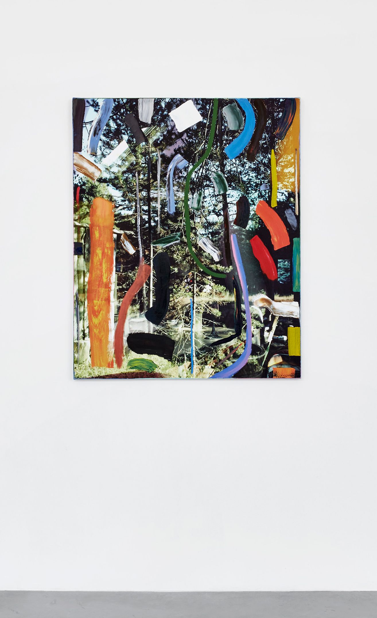 Sam Falls, Outside Looking In, 2019