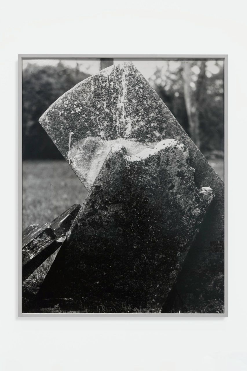 Sam Falls, Monument to time (Lovers), 2016