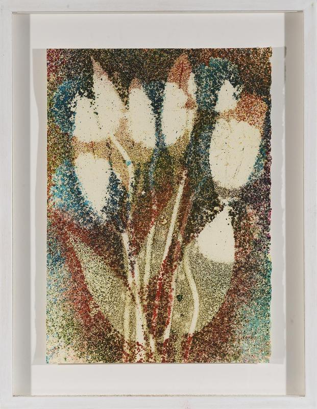 Sam Falls, Untitled (Glendale, CA, studio garden, 3), 2018