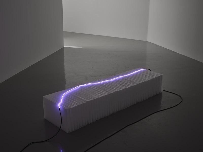Sam Falls, Untitled (Arctic body), 2018