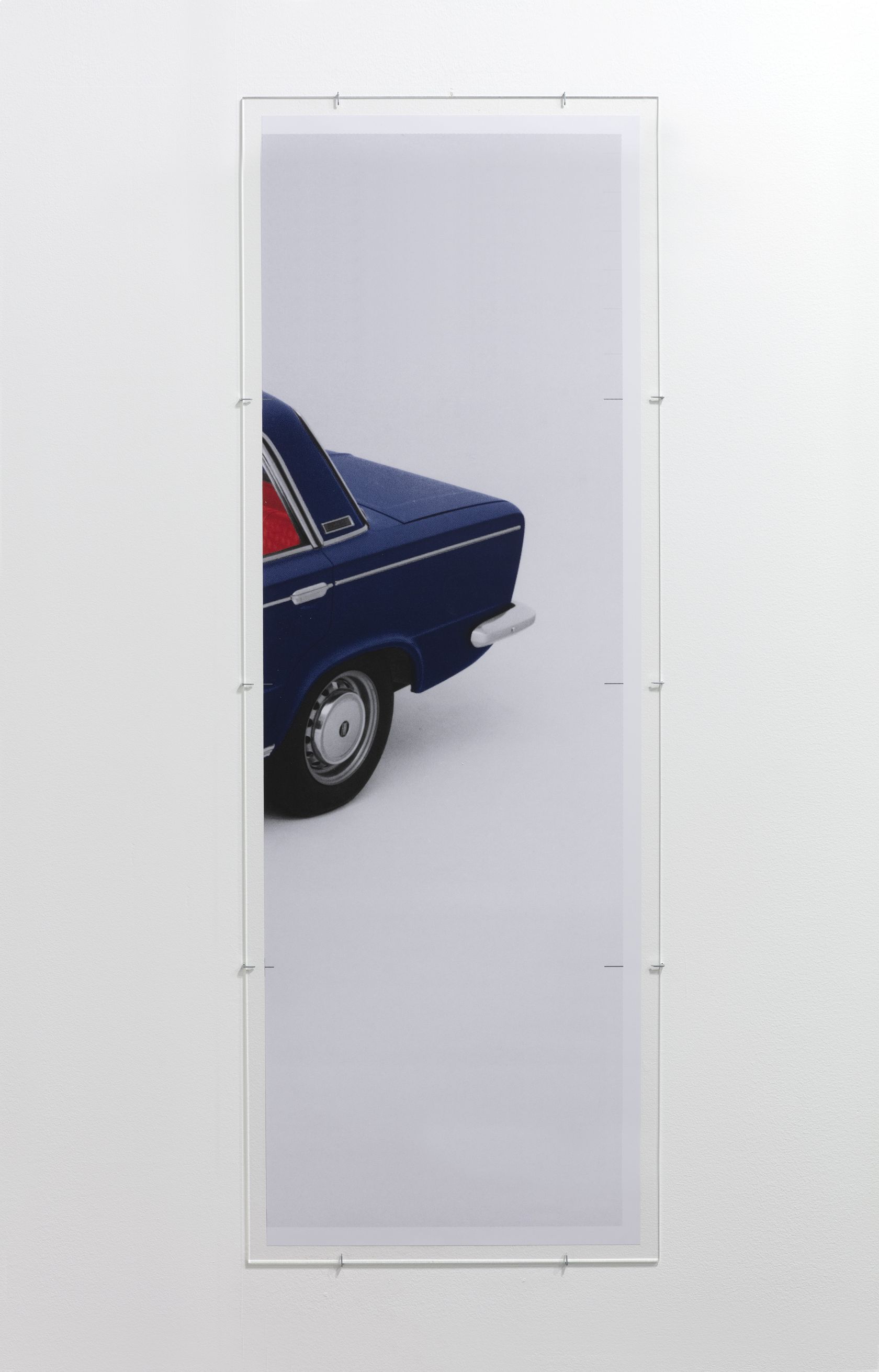 Simon Starling, A-A', B-B' / Poster (Back Section), 2019