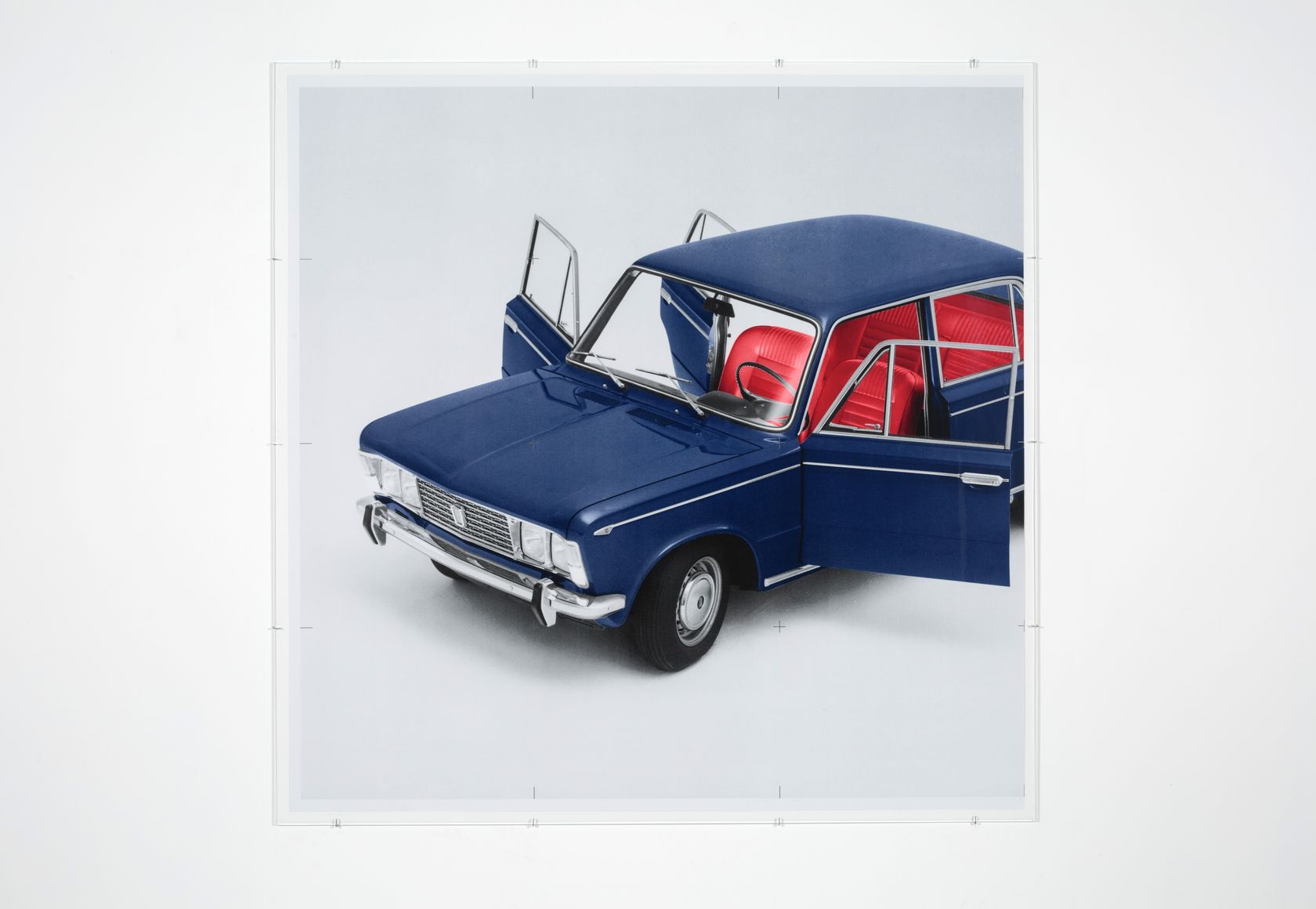 Simon Starling, A-A', B-B' / Poster (Front Section), 2019