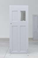 Tom Burr, Single Silver Door (one), 2014
