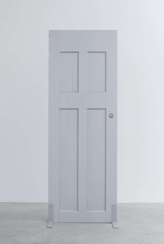 Tom Burr, Single Silver Door (two), 2014