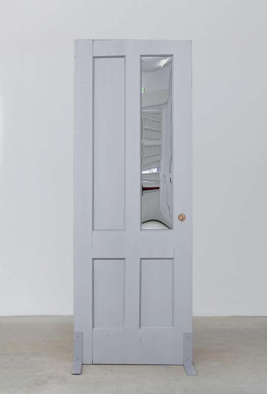 Tom Burr, Single Silver Door (three), 2014